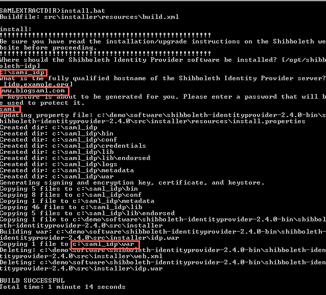 Demonstration of AEM and SAML integration